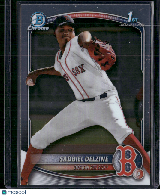 2025 Bowman Chrome SADBIEL DELZINE #BCP-235 Chrome 1st Bowman