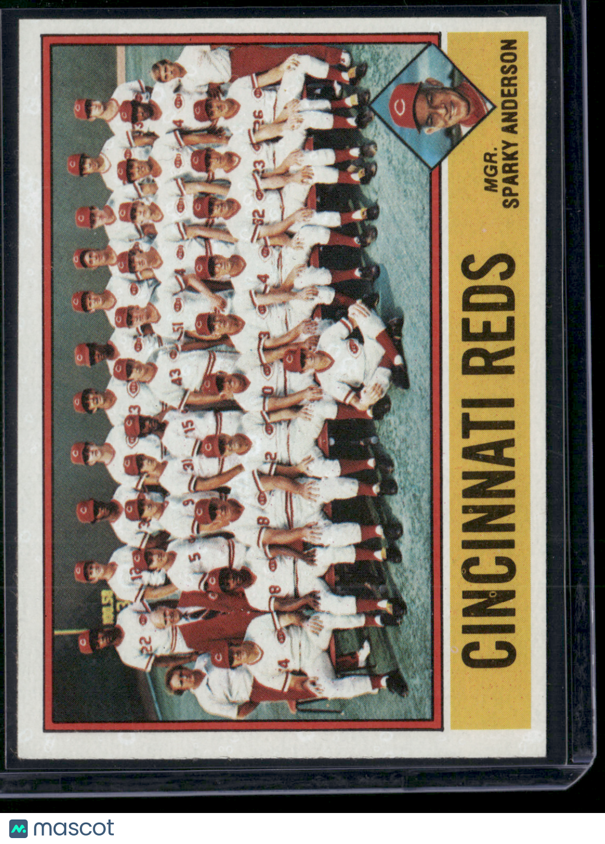 1976 Topps CINCINNATI REDS #104 (EX-EX/MT)