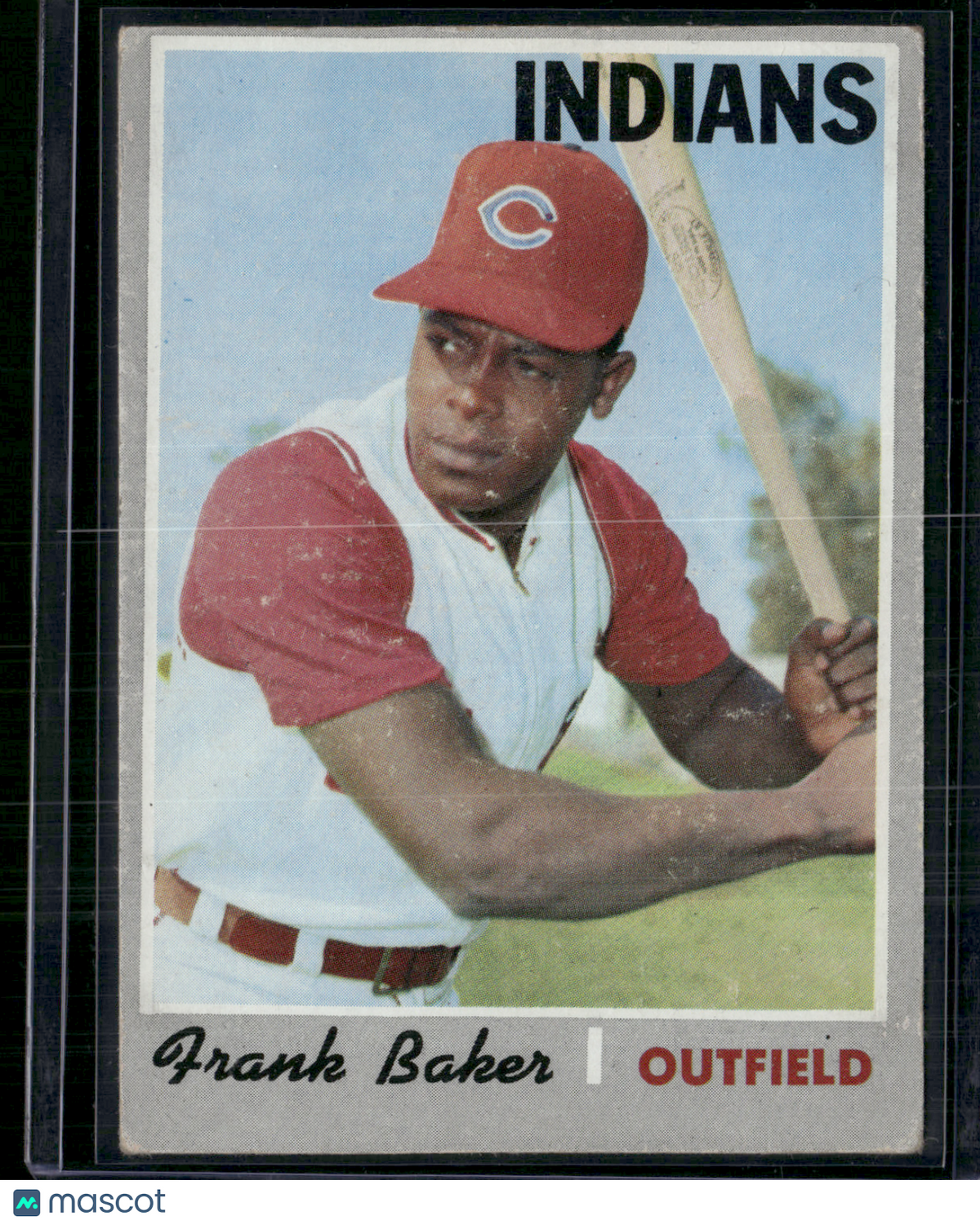 1970 Topps FRANK BAKER #704 Toning (VG-VG/EX)