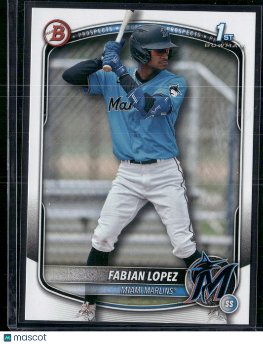 2025 Bowman FABIAN LOPEZ #BP-19 1st Bowman