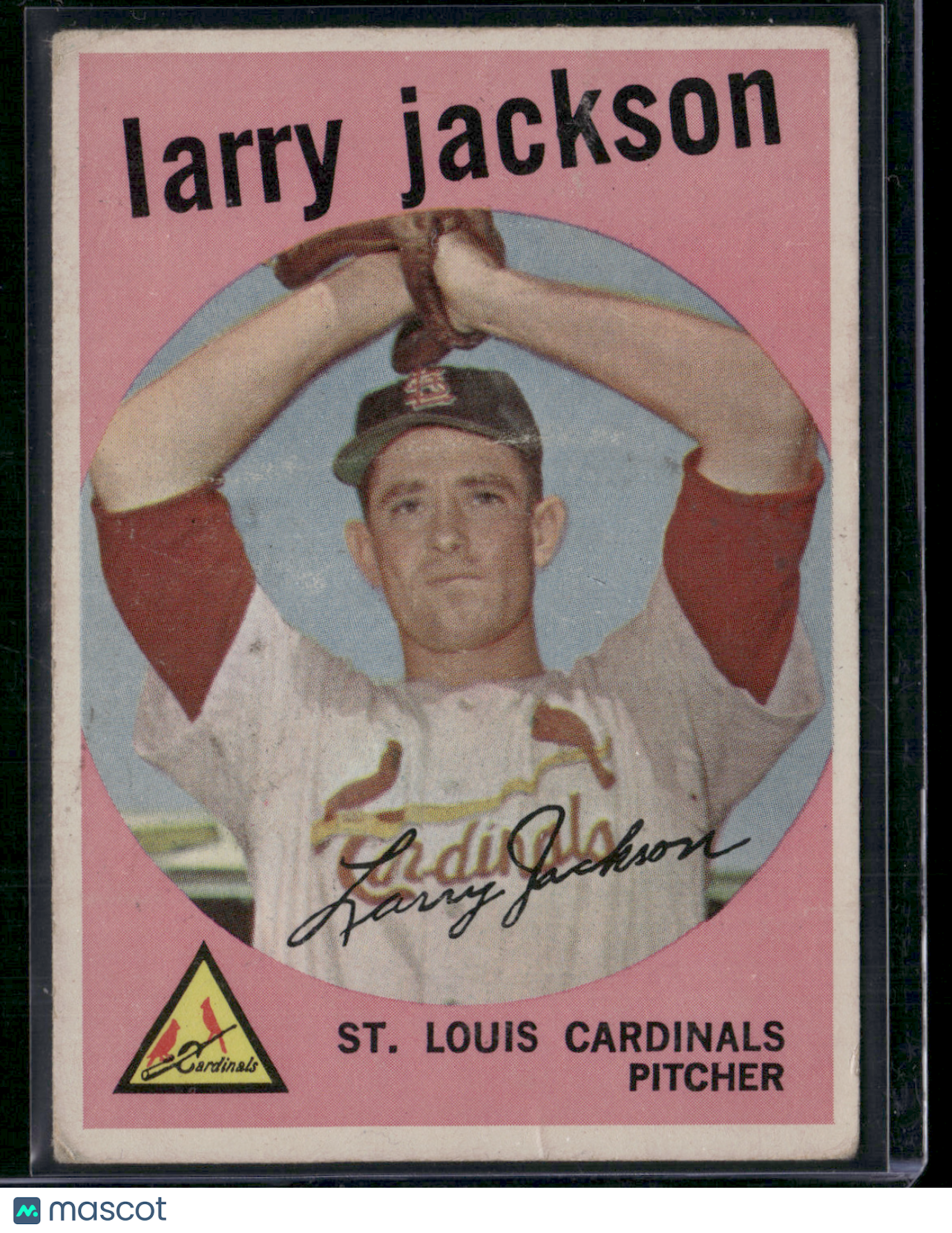 1959 Topps LARRY JACKSON #399 Light Wrinkles (VG-VG/EX)
