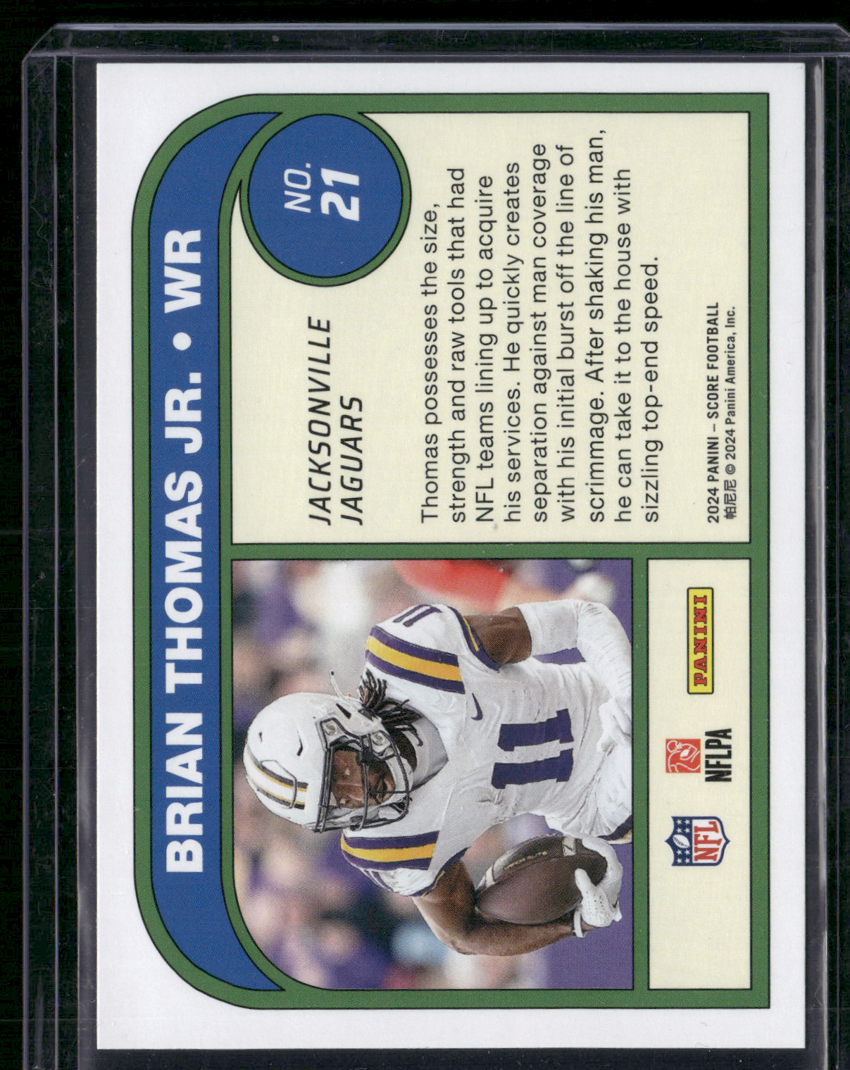 2024 Score BRIAN THOMAS JR RC #21
