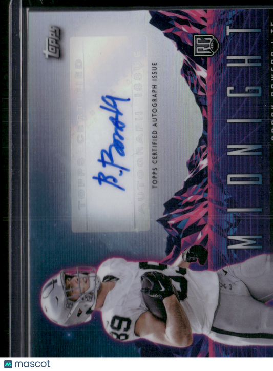 2024 Topps Midnight BROCK BOWERS #RHA-BB Rookie Horizon Auto Rookie RC Topps
