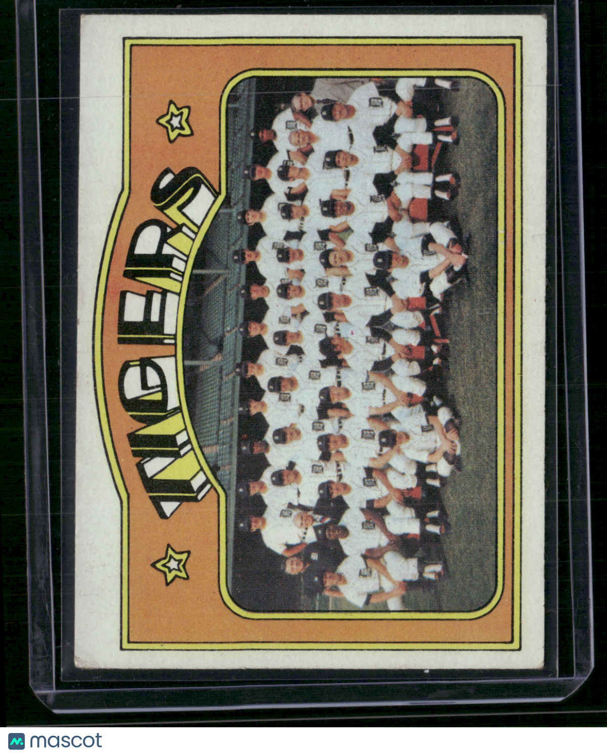 1972 Topps DETROIT TIGERS #487 (VG/EX-EX)