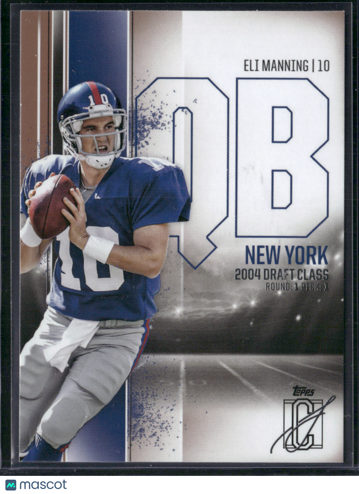 2024 Topps Signature Class ELI MANNING #36 BRONZE