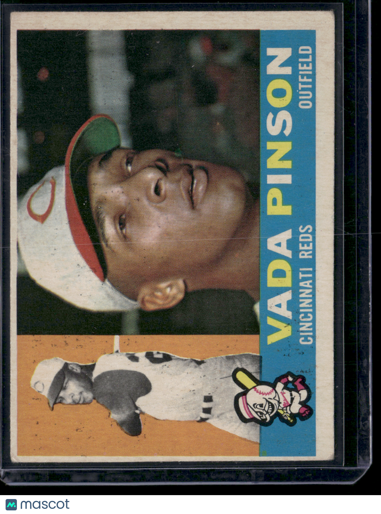 1960 Topps VADA PINSON #176 (VG)