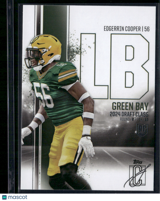 2024 Topps Signature Class EDGERRIN COOPER #108 Rookie Card RC