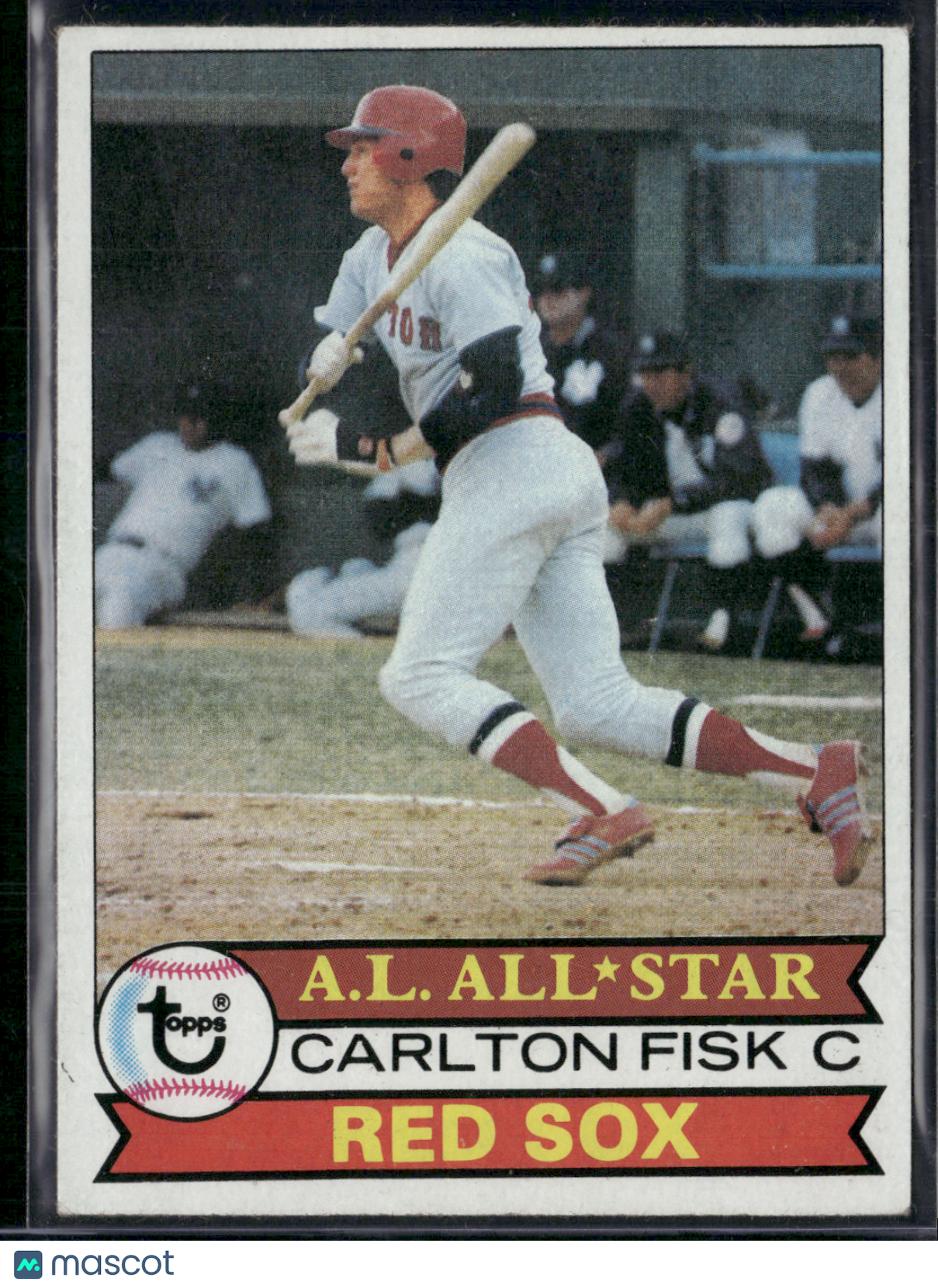 1979 Topps CARLTON FISK #680 Surface Dimple (EX)