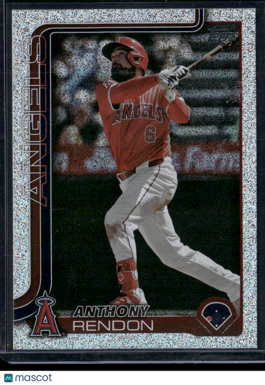 2025 Topps Series 1 ANTHONY RENDON #83 Rainbow Glitter