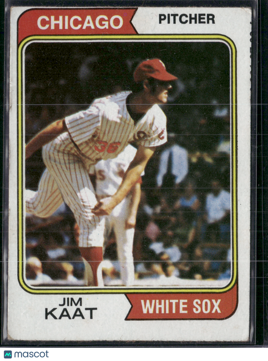 1974 Topps JIM KAAT #440 (VG/EX)