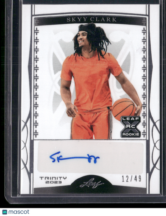 2023 Trinity Basketball SKYY CLARK #BA-SC1 Auto 12/49 Rookie