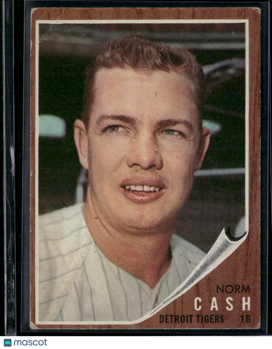 1962 Topps NORM CASH #250