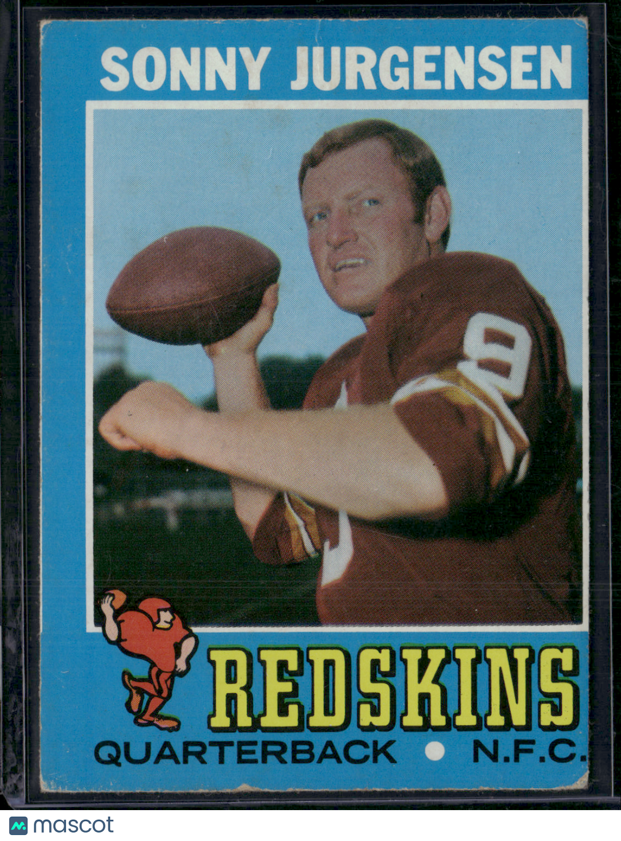1971 Topps SONNY JURGENSEN #50 (VG/EX)