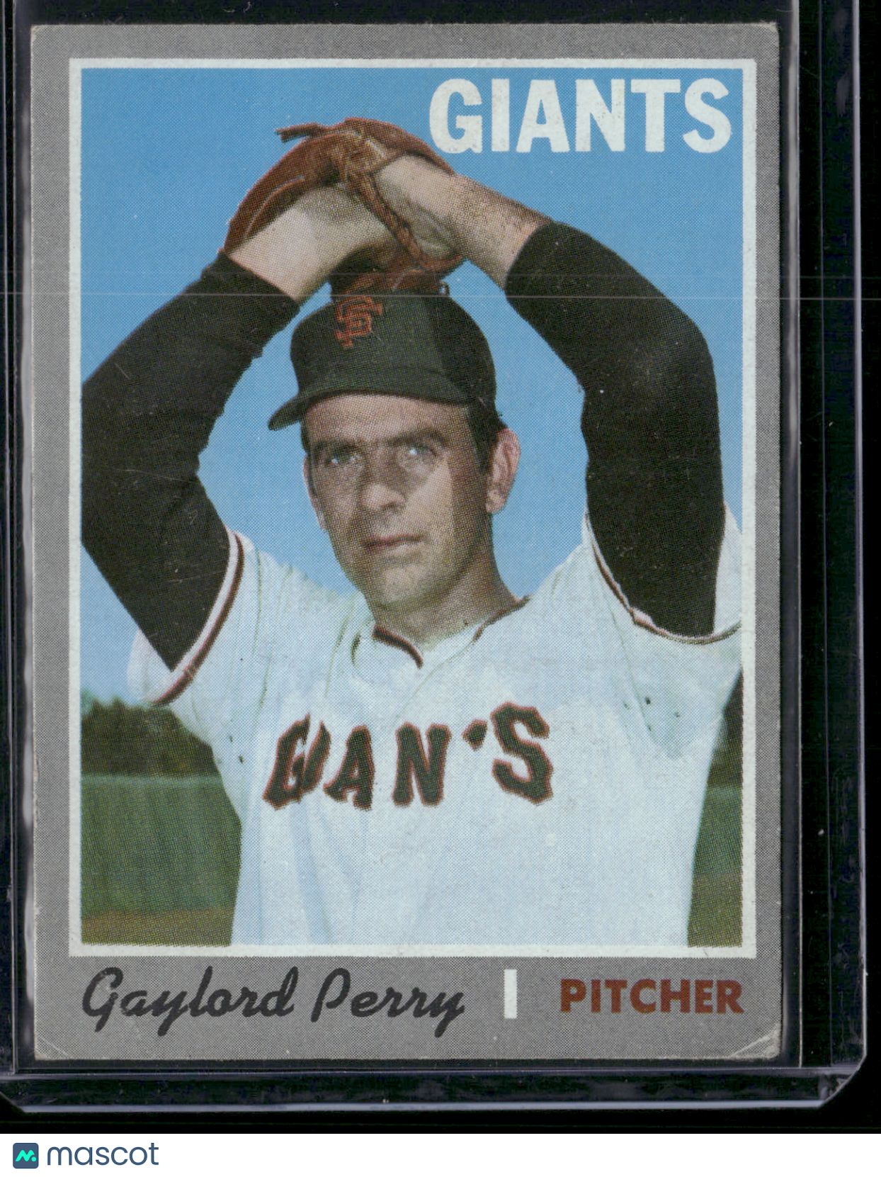1970 Topps GAYLORD PERRY #560 Crease