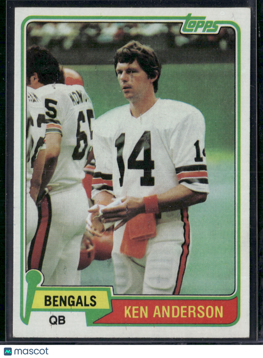 1981 Topps KEN ANDERSON #115