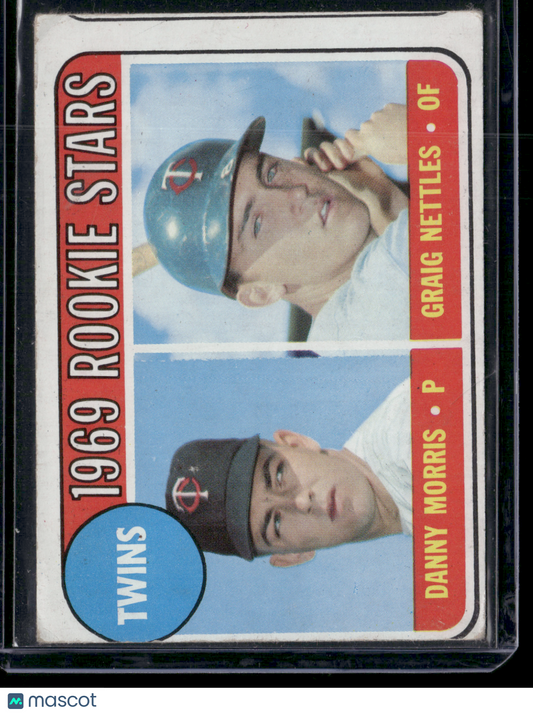 1969 Topps DANNY MORRIS/CRAIG NETTLES #99
