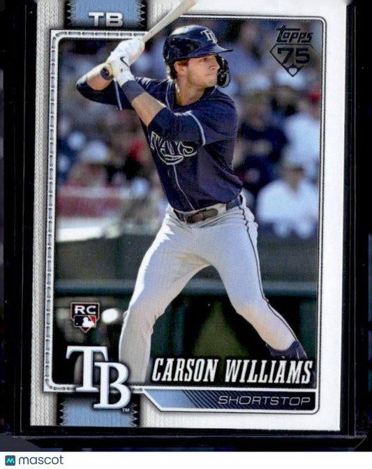 2026 Topps Series 1 CARSON WILLIAMS #25 Rookie RC