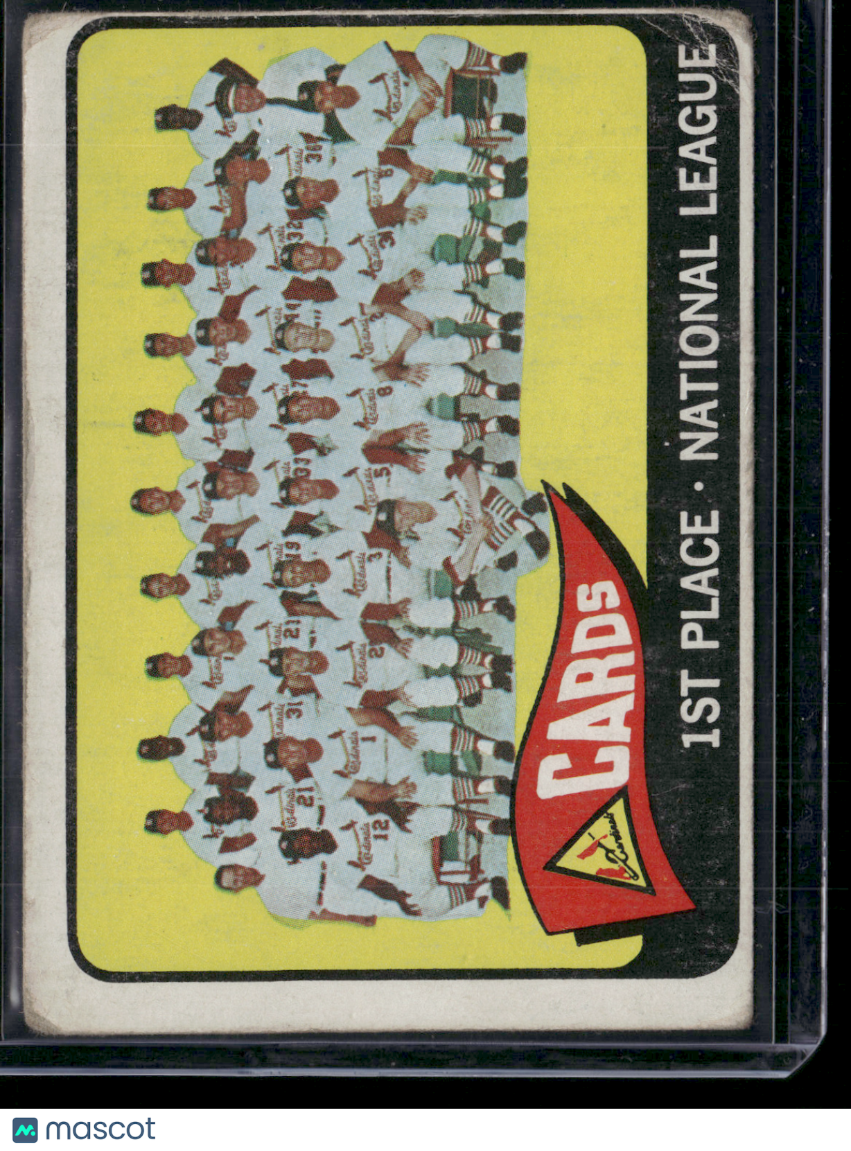 1965 Topps ST. LOUIS CARDINALS #57 (VG)