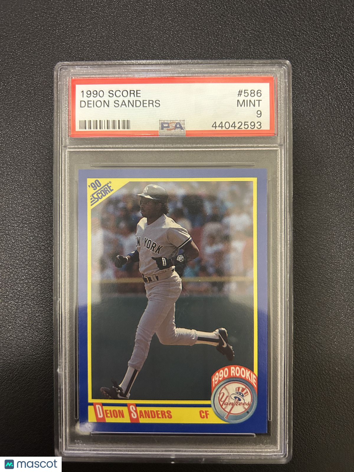 1990 Score Deion Sanders #586 PSA 9