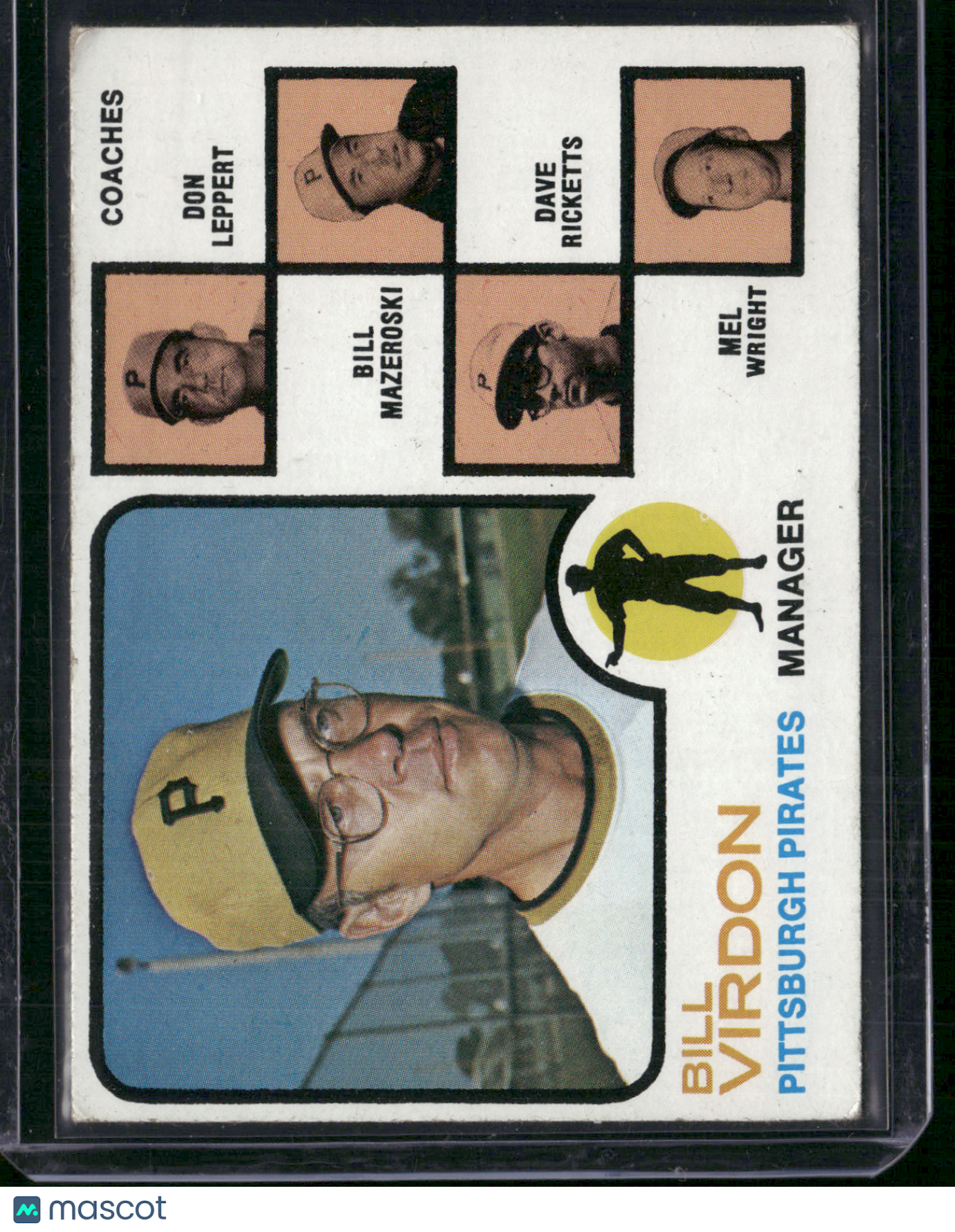 1973 Topps BILL VIRDON #517 (VG)
