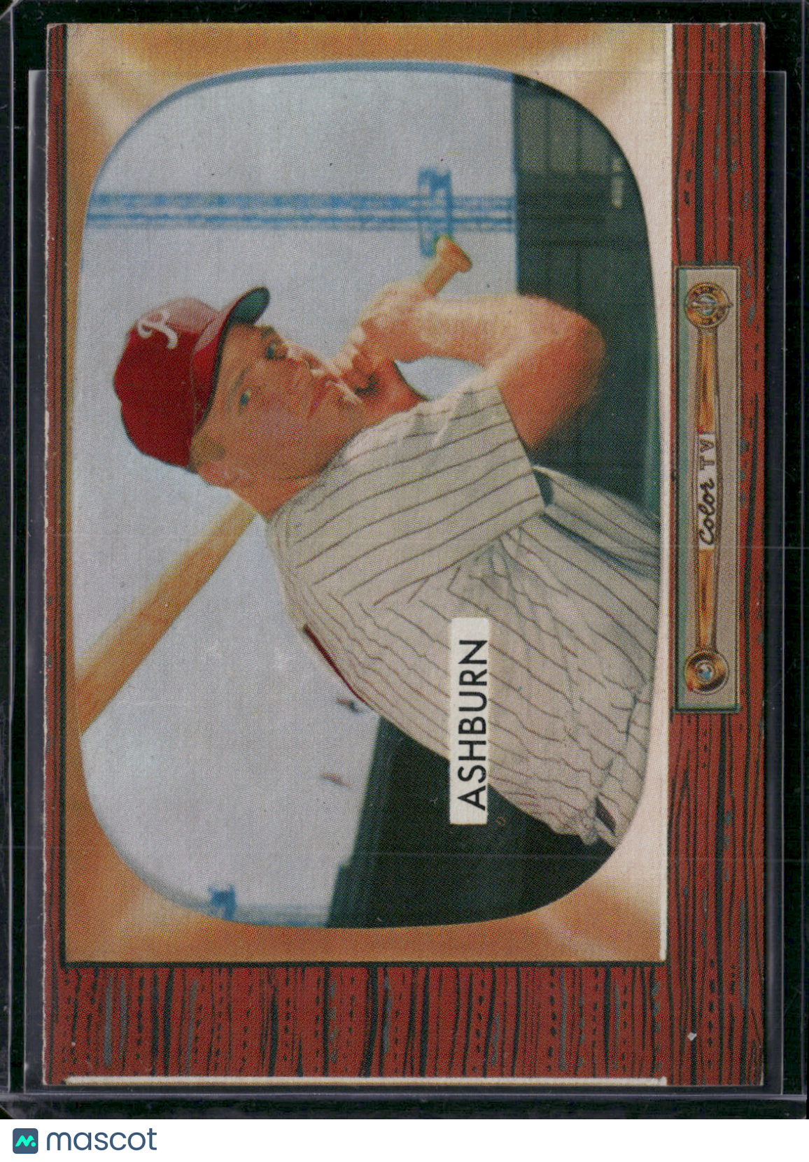 1955 Bowman RICHIE ASHBURN #130 (VG/EX-EX)