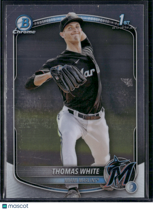 2025 Bowman THOMAS WHITE #BCP-69 1st Bowman Chrome