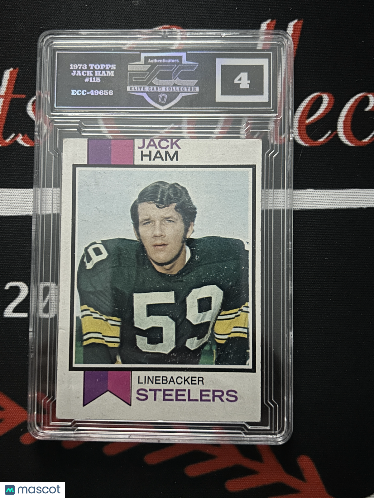 1973 Topps Jack Ham #115 Elite Card Collectors 4