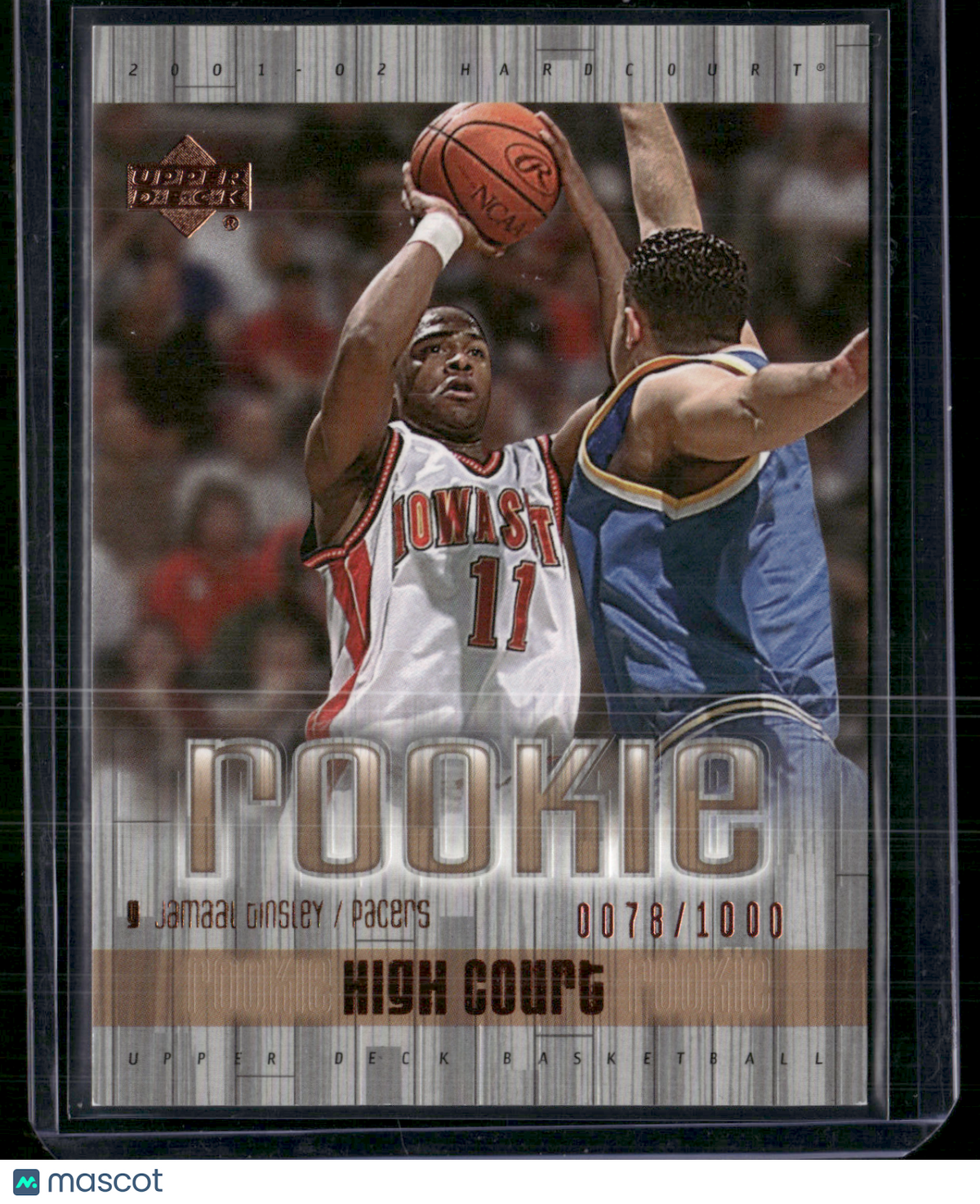 2001 Upper Deck JAMAAL TINSLEY #98 Rookie High Court 78/1000 (NM)