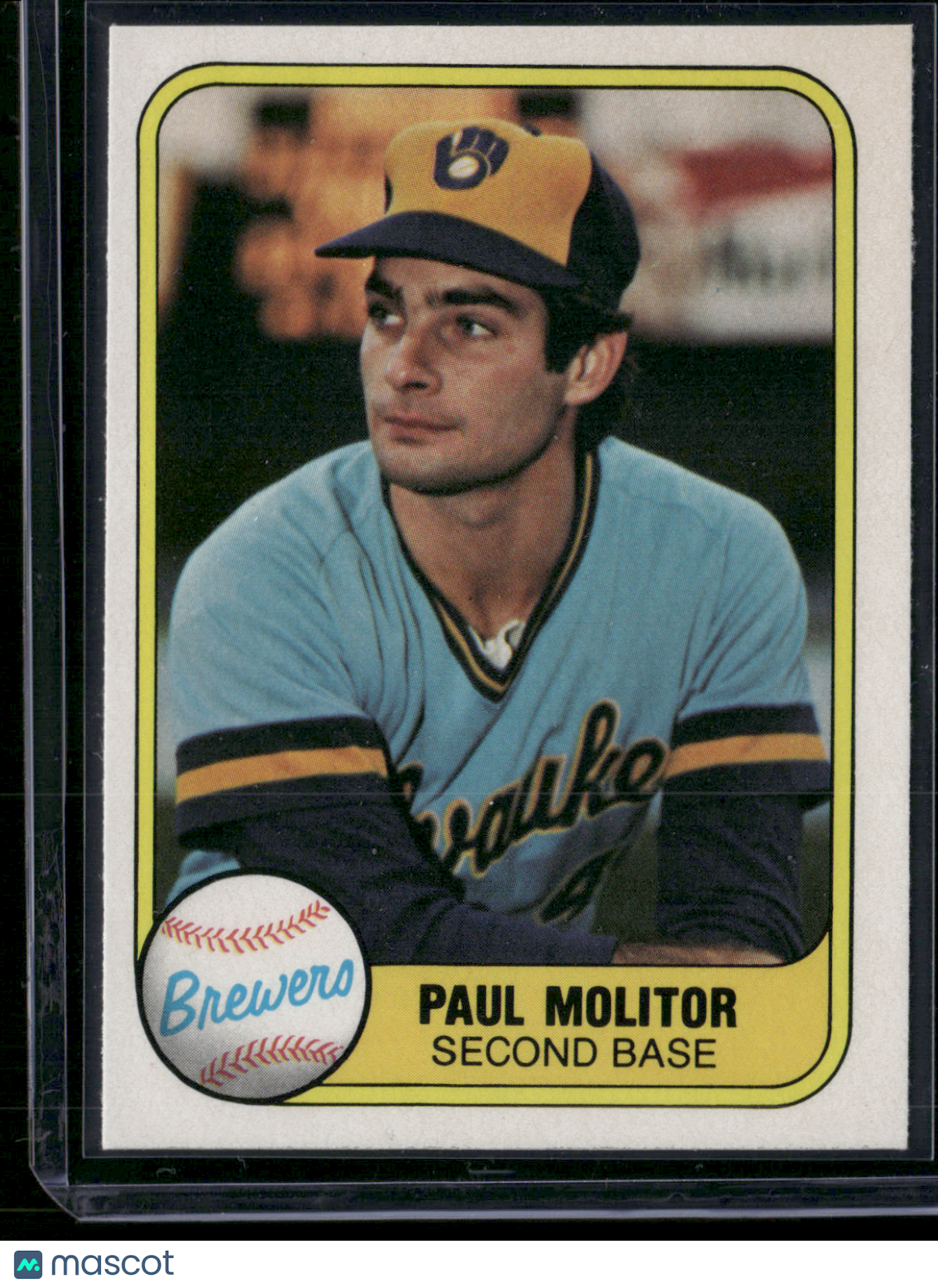 1981 Fleer PAUL MOLITOR #515 (EX/MT)