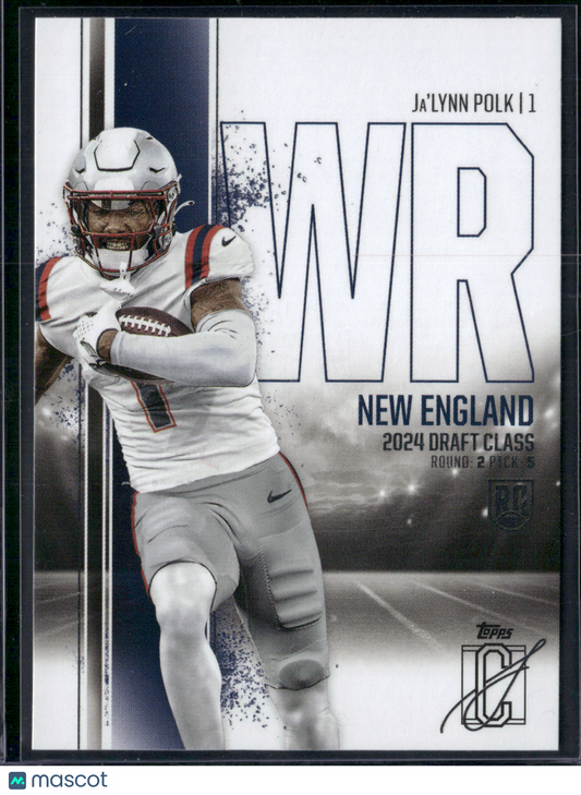 2024 Topps Signature Class JA'LYNN POLK #153 Rookie Card RC