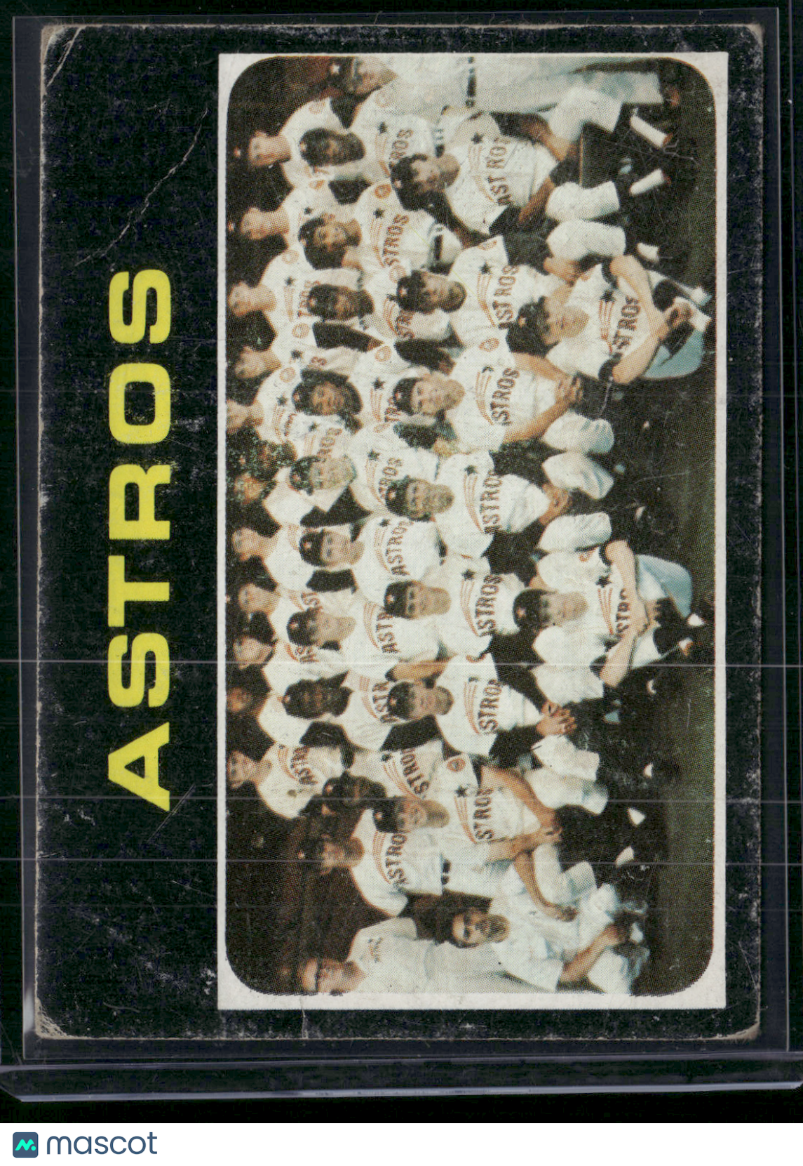 1971 Topps HOUSTON ASTROS #722 Light Wrinkle (VG)