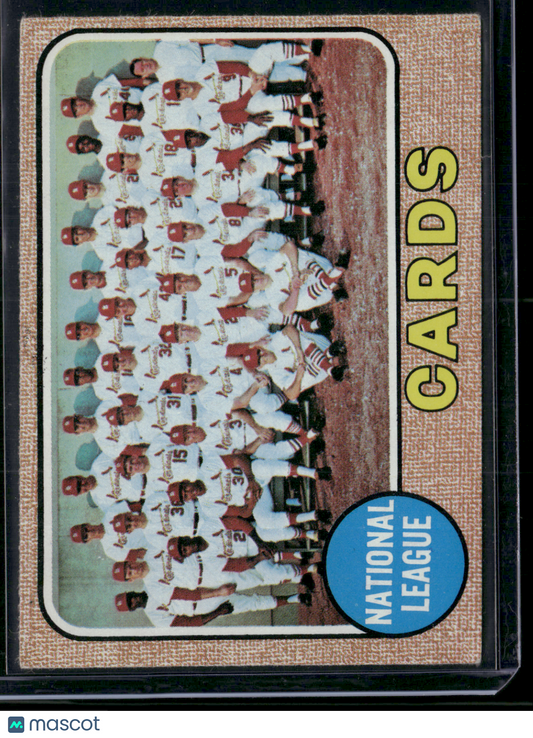 1968 Topps ST. LOUIS CARDINALS #497