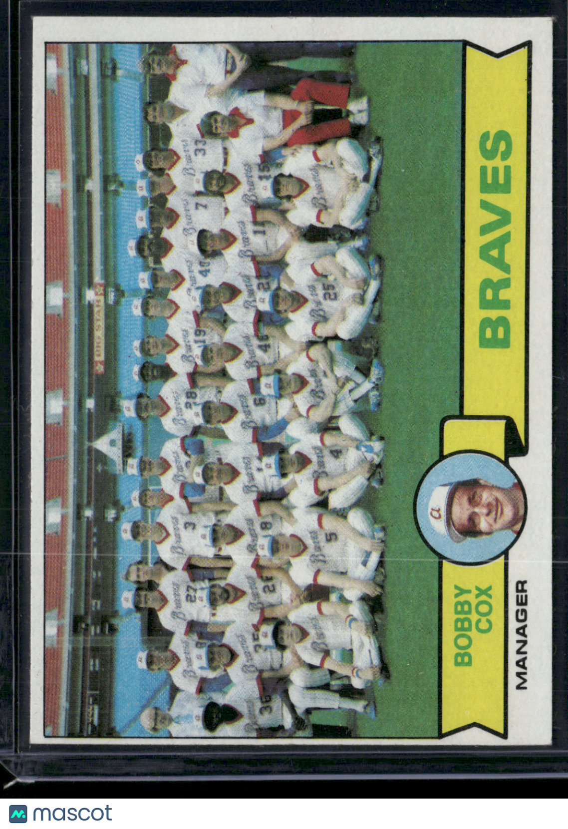 1979 Topps ATLANTA BRAVES #302 (EX-EX/MT)