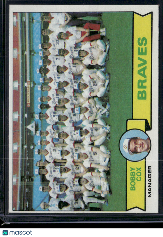 1979 Topps ATLANTA BRAVES #302 (EX-EX/MT)