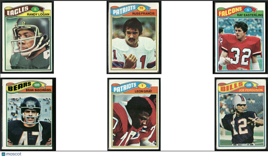 1977 Topps 6 ~ CARDLOT Randy Logan/Joe Ferguson (VG)