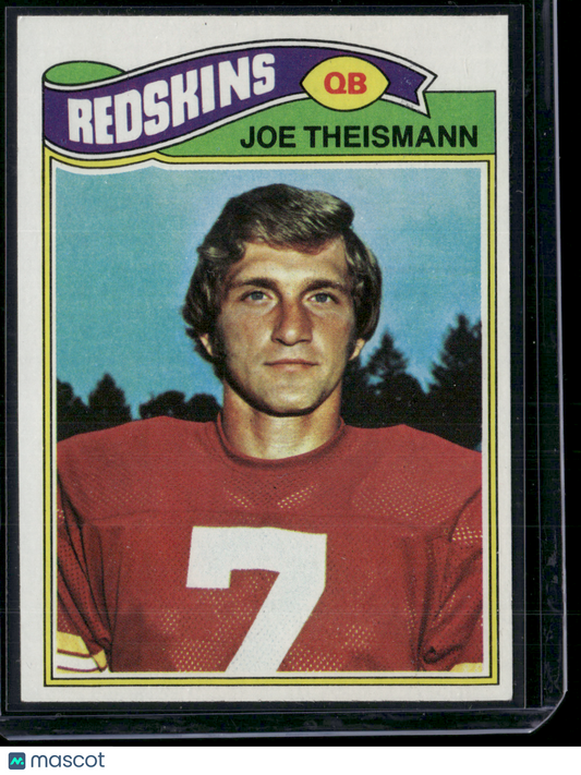 1977 Topps JOE THEISMANN #74 (EX-EX/MT)