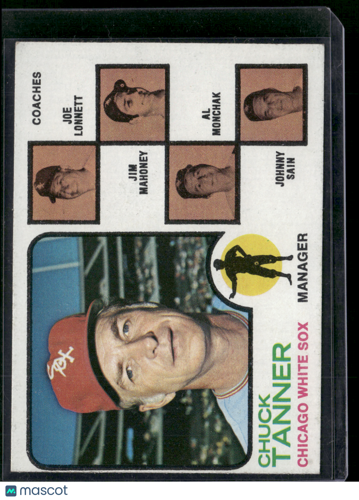 1973 Topps CHUCK TANNER #356 (EX-EX/MT)