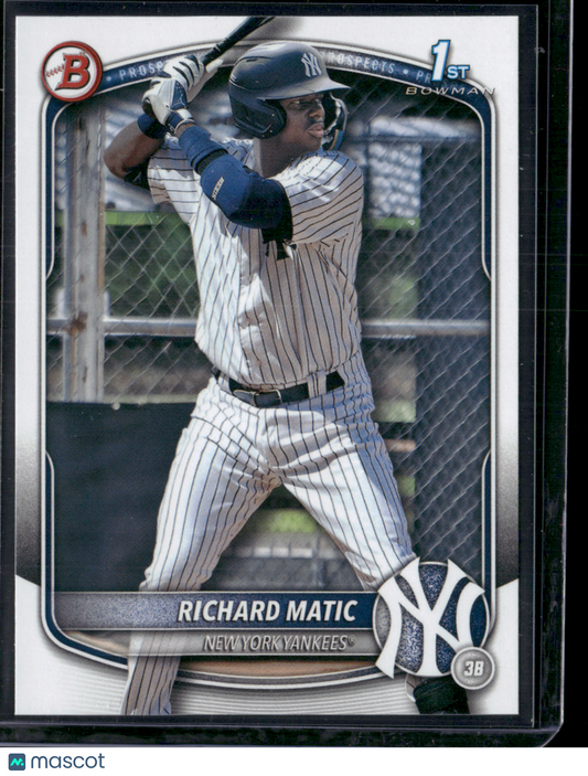 2025 Bowman RICHARD MATIC #BP-71 1st Bowman