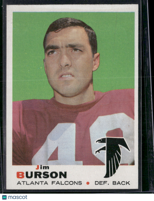 1969 Topps JIM BURSON #159 (EX-EX/MT)