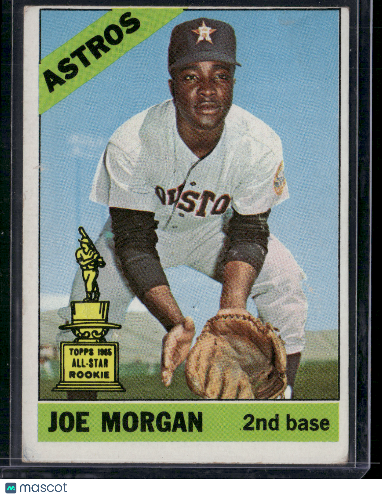 1966 Topps JOE MORGAN #195 ALL STAR ROOKIE CUP