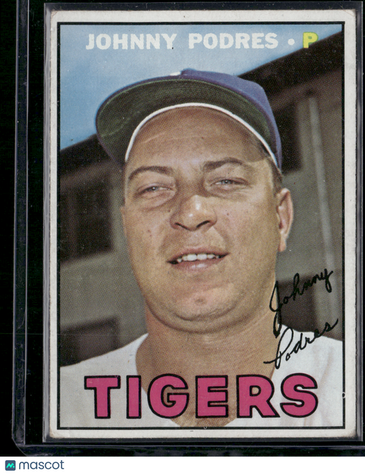 1967 Topps JOHNNY PODRES #284 (VG)