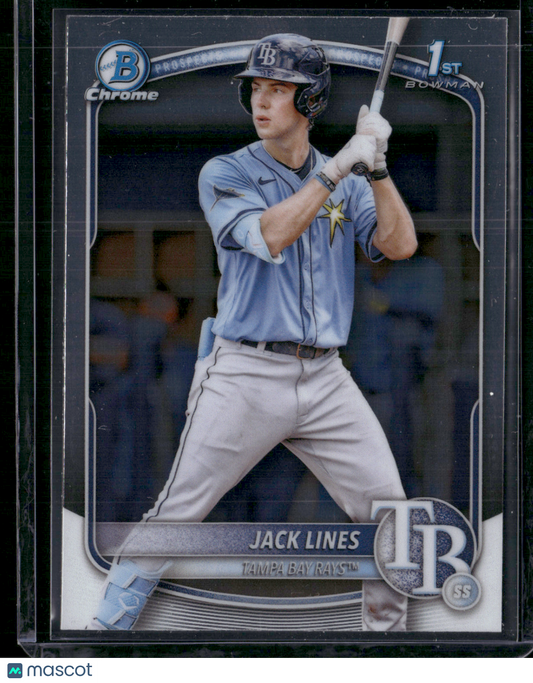 2025 Bowman JACK LINES #BCP-64 1st Bowman Chrome