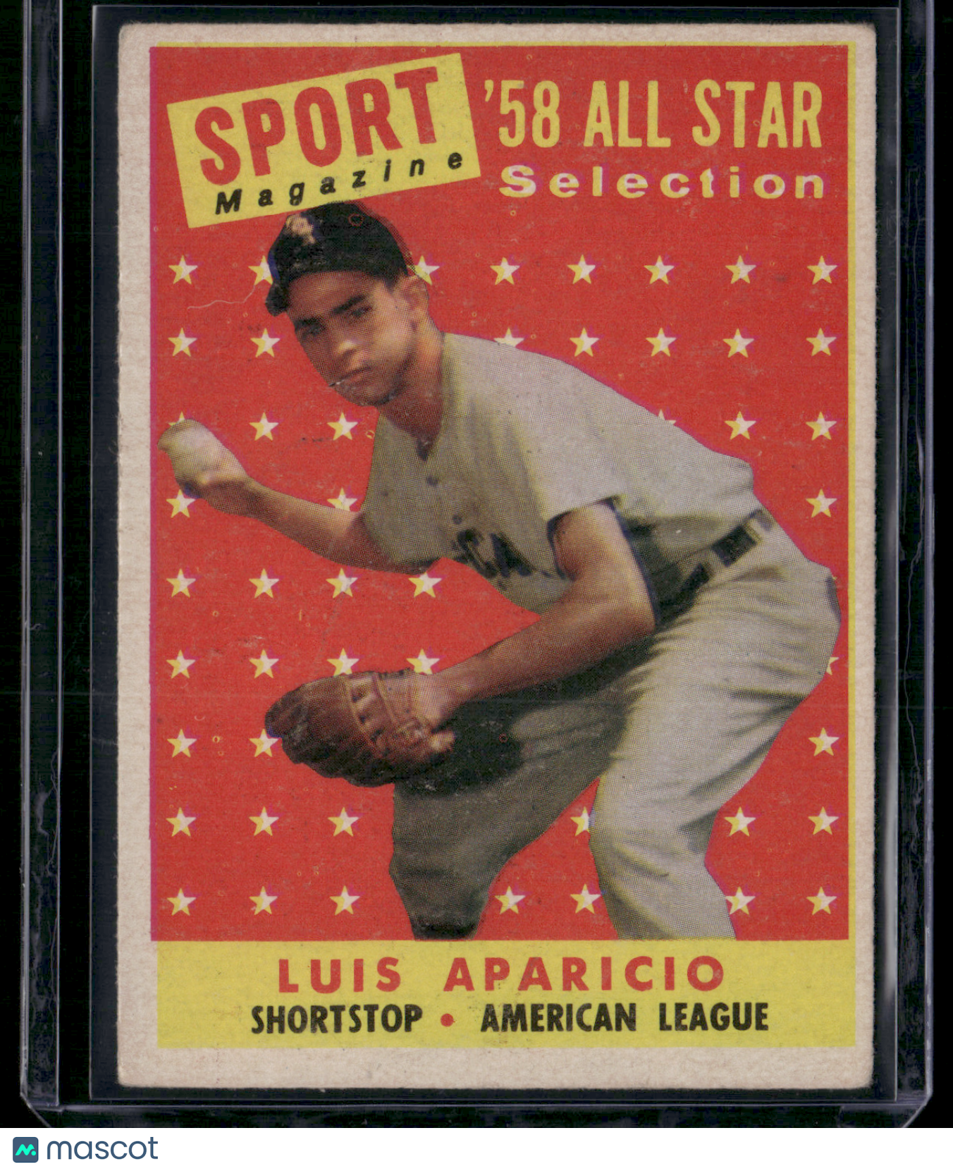 1958 Topps LUIS APARICIO #483 58 ALL STAR
