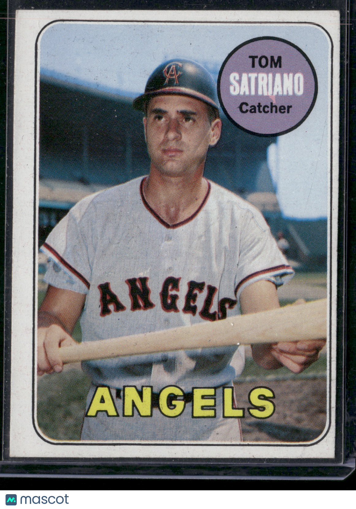 1969 Topps TOM SATRIANO #78 Light Scratching (VG)