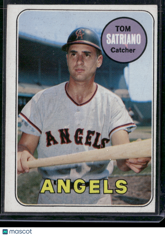 1969 Topps TOM SATRIANO #78 Light Scratching (VG)