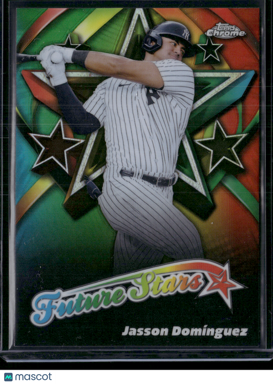 2025 Topps Chrome JASSON DOMINGUEZ #FS-10 Future Stars