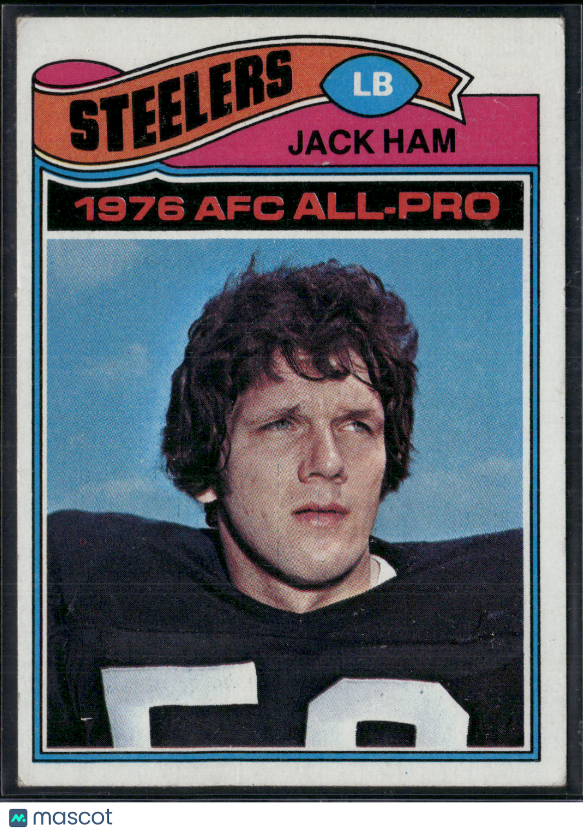 1977 Topps JACK HAM #140 Surface Dimple (VG/EX-EX)