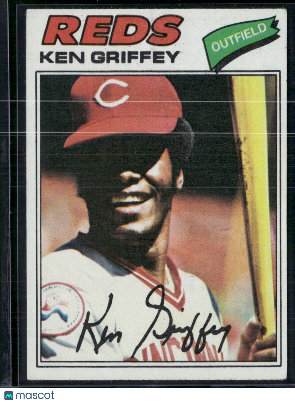 1977 Topps KEN GRIFFEY #320 (EX)