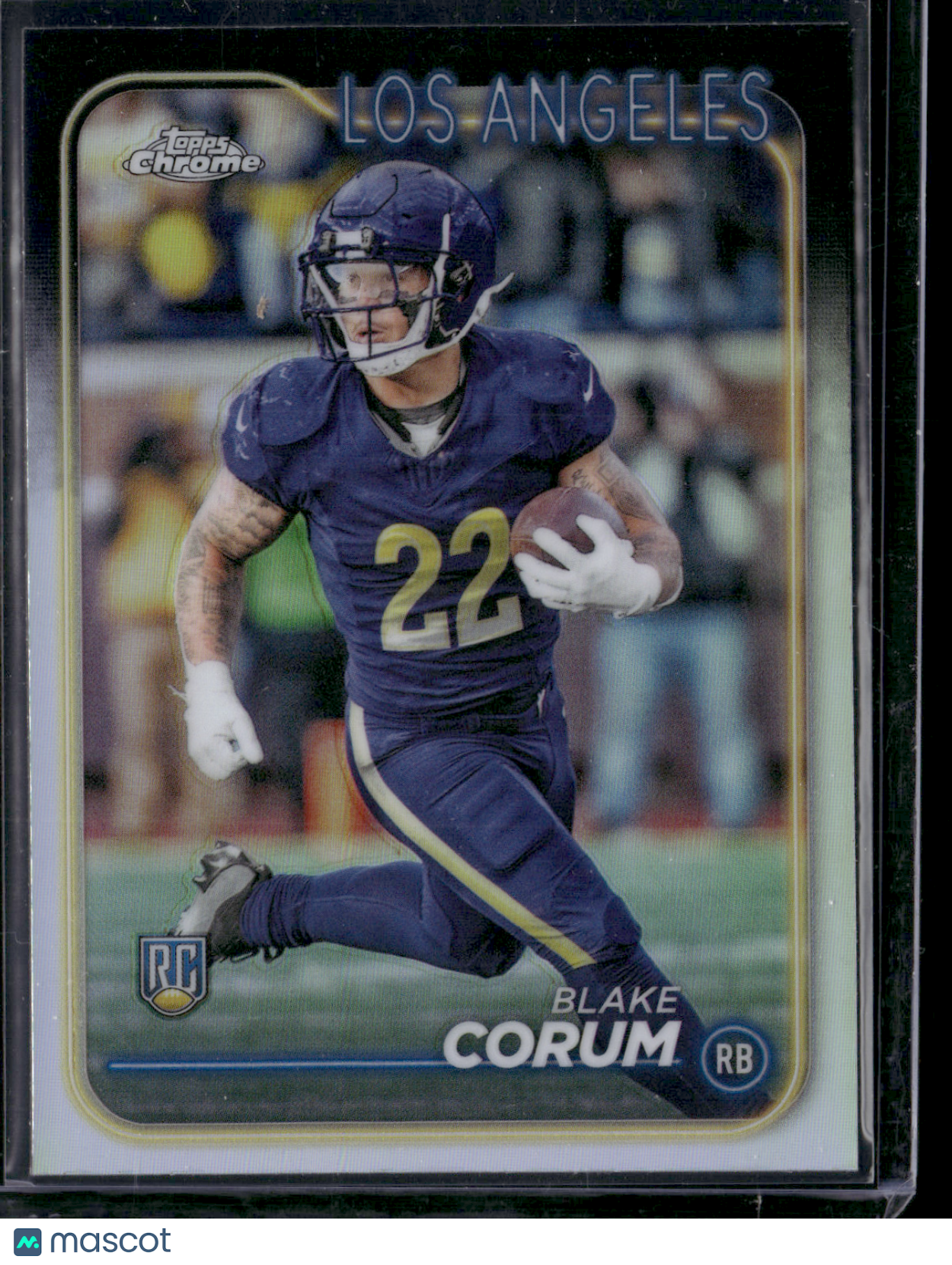 2024 Chrome BLAKE CORUM #219 Rainbow Refractor Rookie RC (NM)