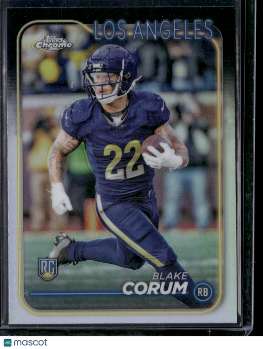2024 Chrome BLAKE CORUM #219 Rainbow Refractor Rookie RC (NM)